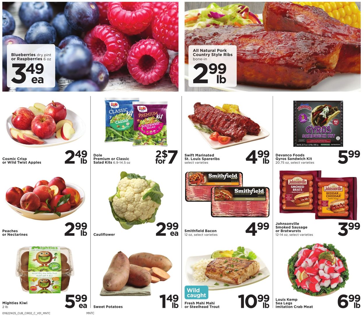Cub Foods Weekly Ad Circular - valid 01/16-01/22/2022 (Page 2)
