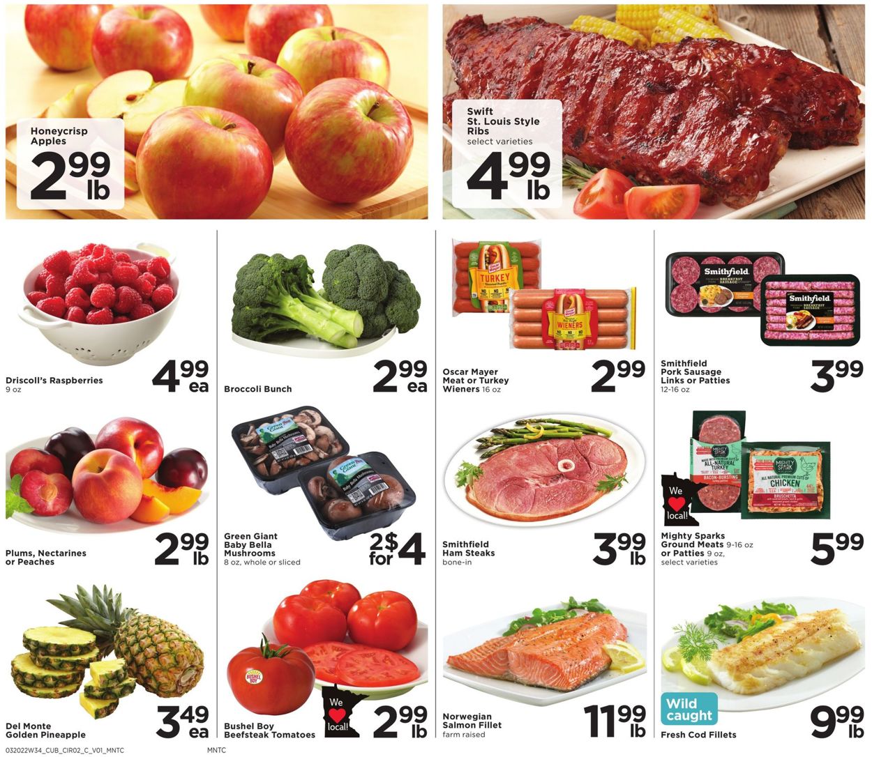 Cub Foods Weekly Ad Circular - valid 03/20-03/26/2022 (Page 2)