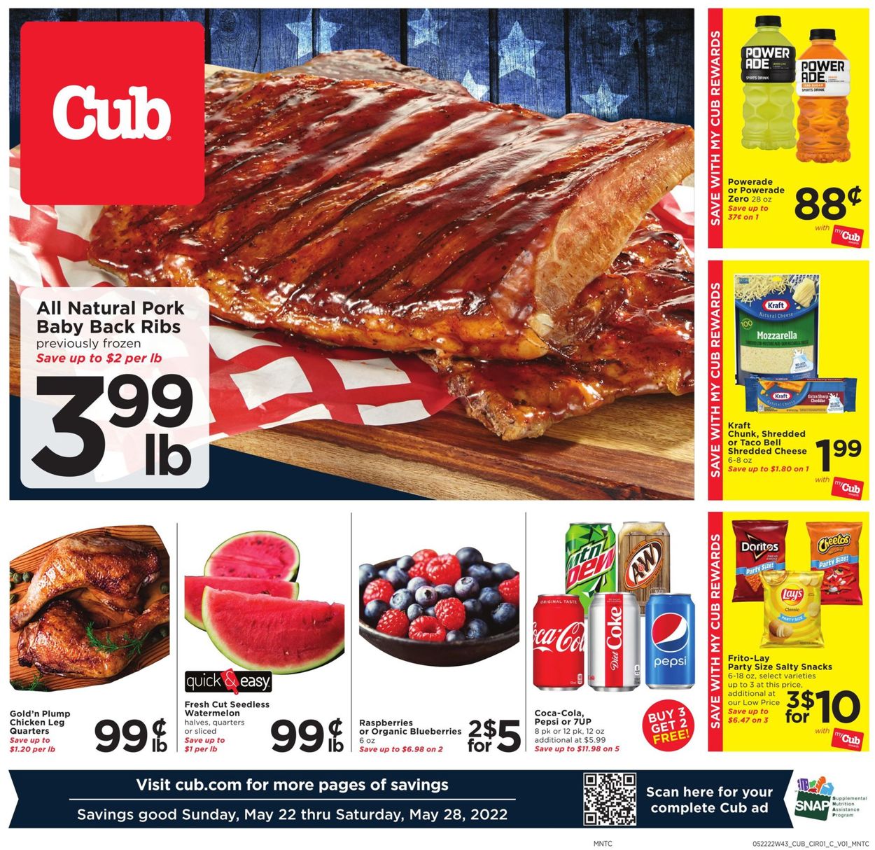 Cub Foods Weekly Ad Circular - valid 05/22-05/28/2022