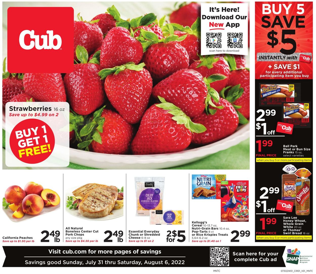 Cub Foods Weekly Ad Circular - valid 07/31-08/06/2022