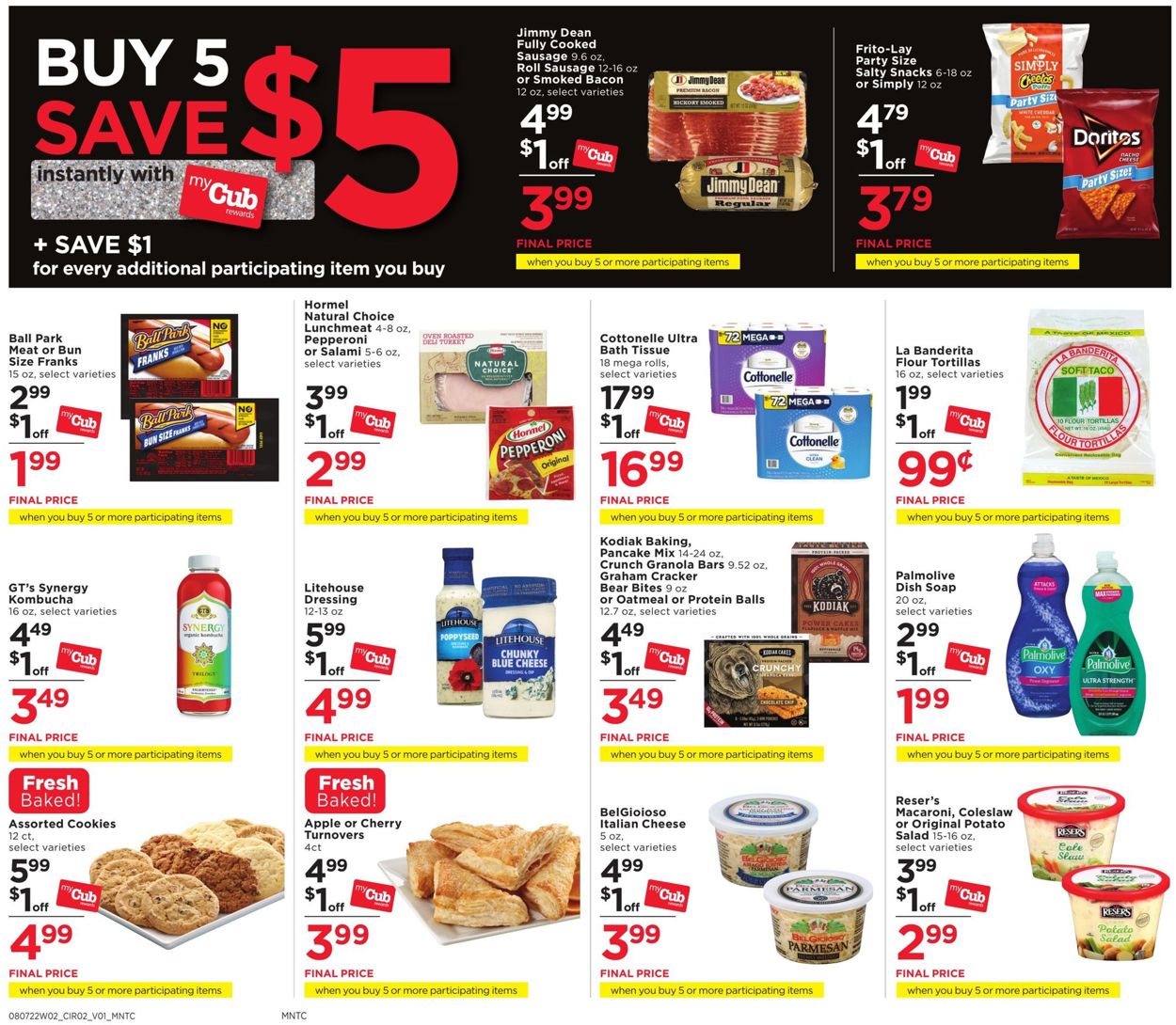 Cub Foods Weekly Ad Circular - valid 08/07-08/13/2022 (Page 2)