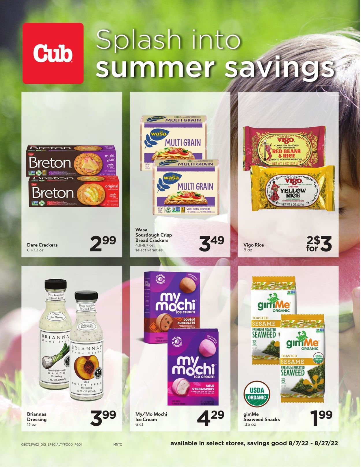 Cub Foods Weekly Ad Circular - valid 08/07-08/27/2022