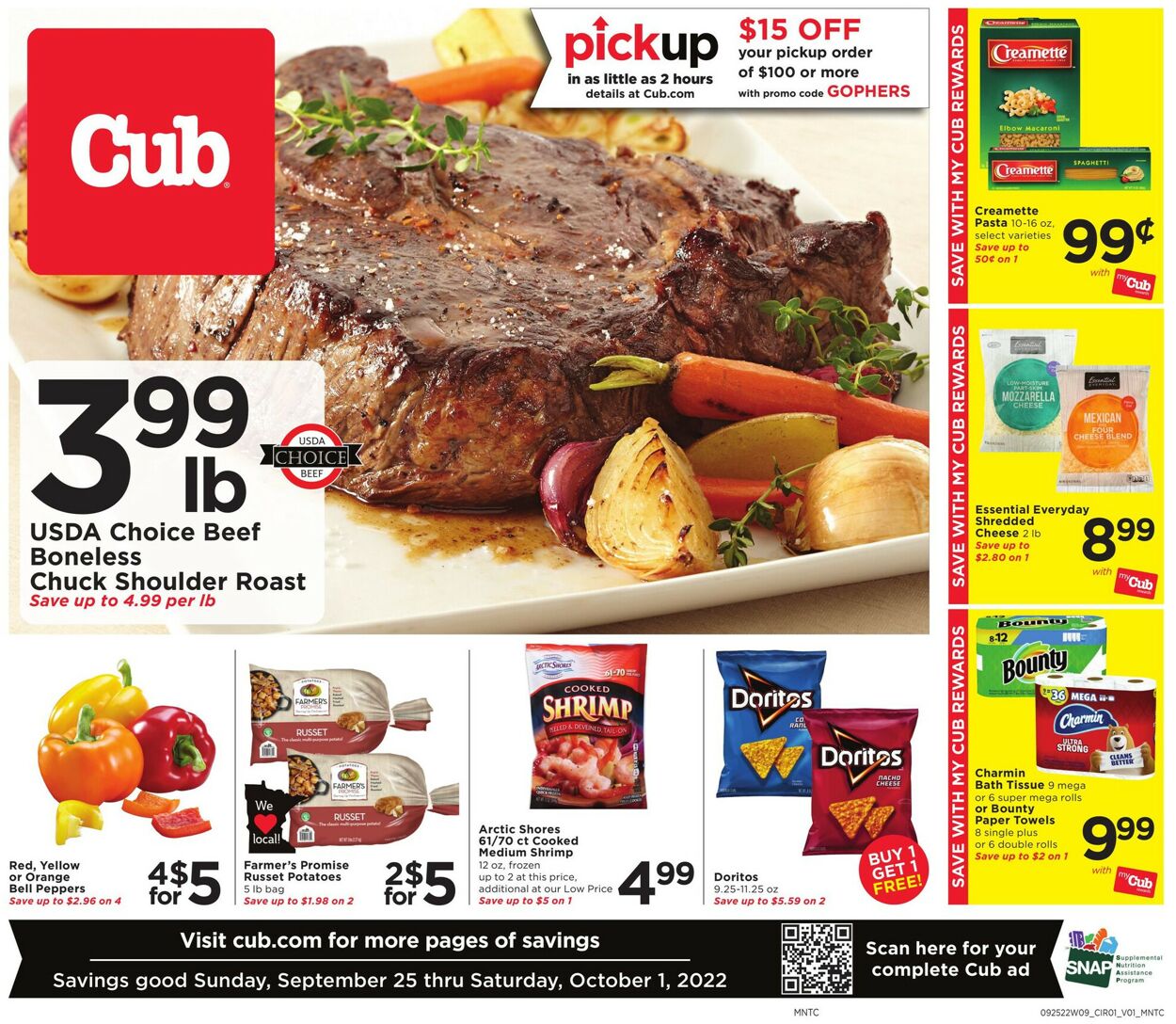 Cub Foods Weekly Ad Circular - valid 09/25-10/01/2022 (Page 5)