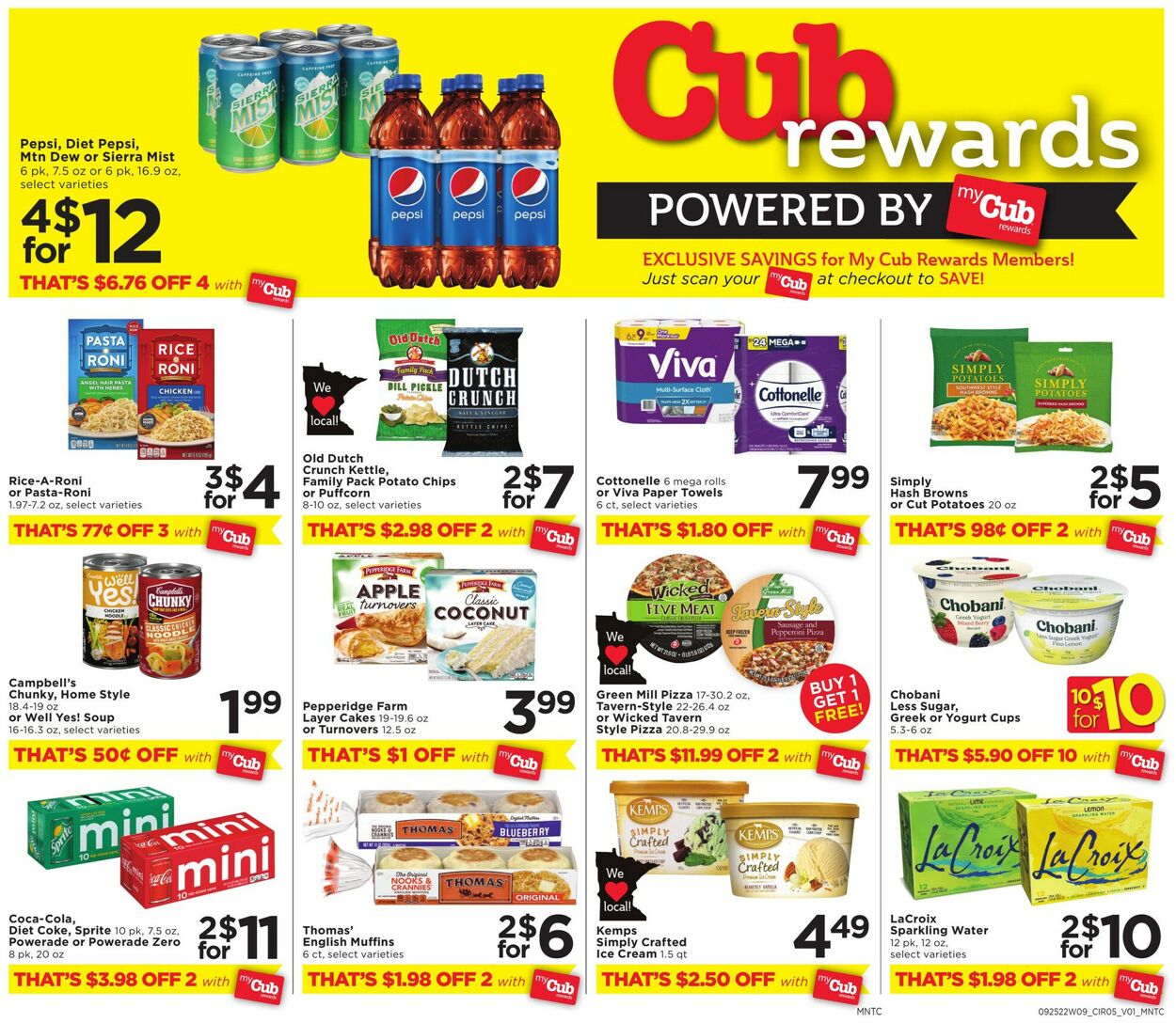 Cub Foods Weekly Ad Circular - valid 09/25-10/01/2022 (Page 9)