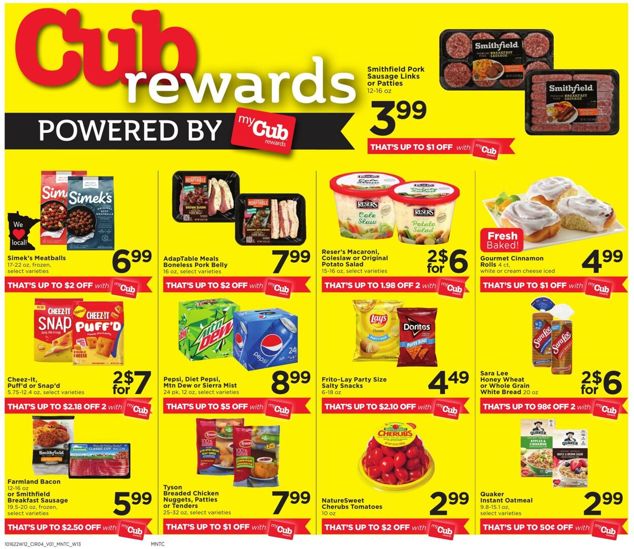 Cub Foods Weekly Ad Circular - valid 10/23-10/29/2022 (Page 5)