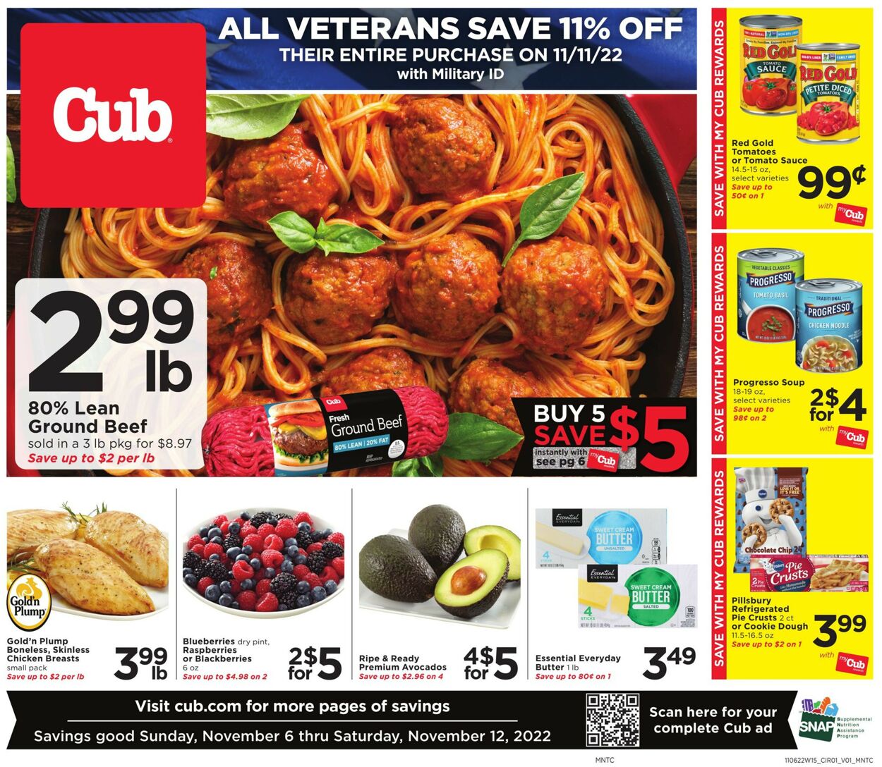 Cub Foods Weekly Ad Circular - valid 11/06-11/12/2022