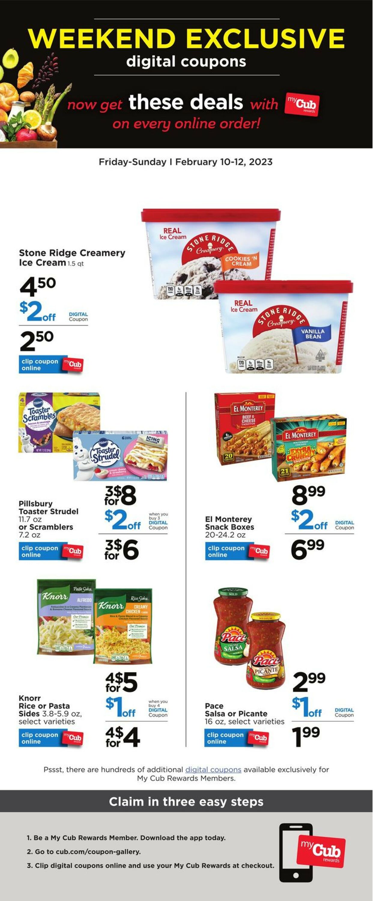 Cub Foods Weekly Ad Circular - valid 02/10-02/12/2023