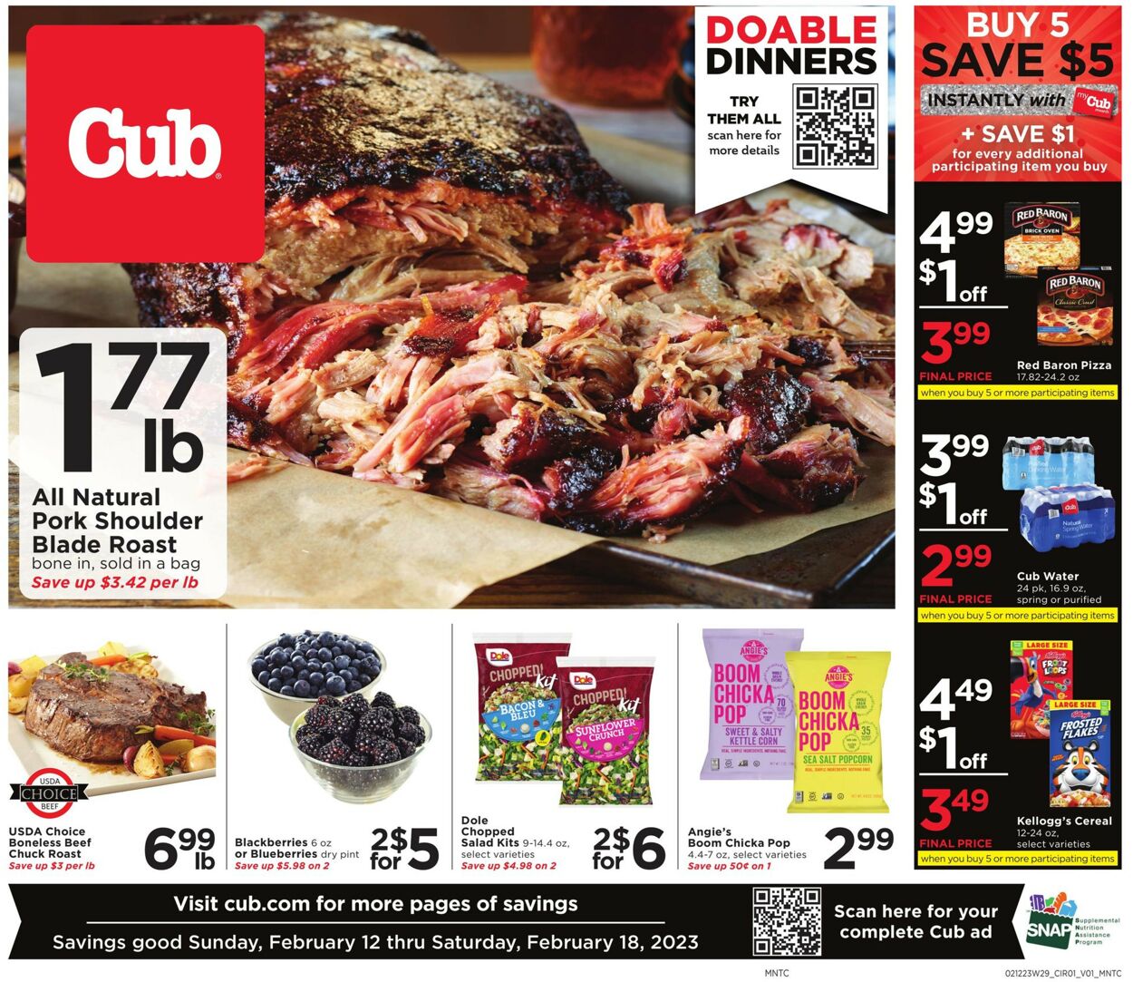 Cub Foods Weekly Ad Circular - valid 02/12-02/18/2023