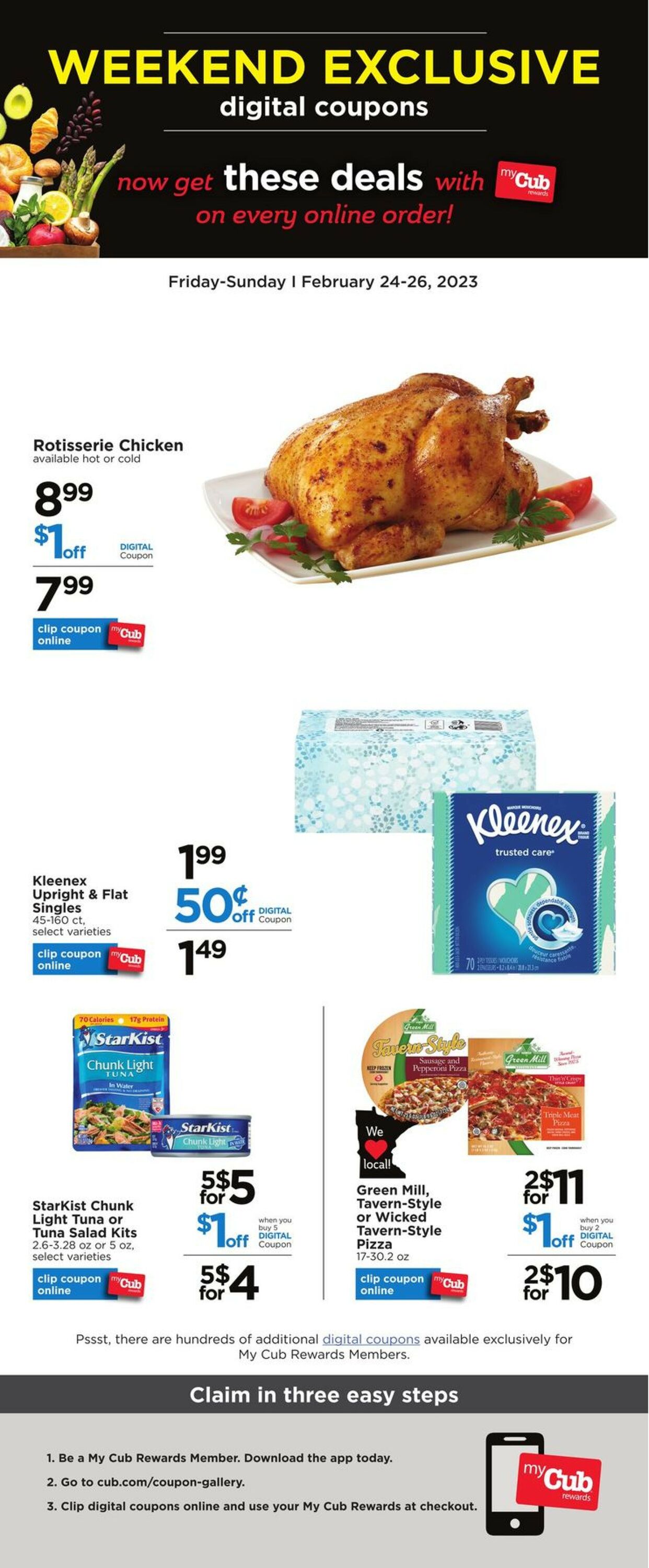 Cub Foods Weekly Ad Circular - valid 02/24-02/26/2023