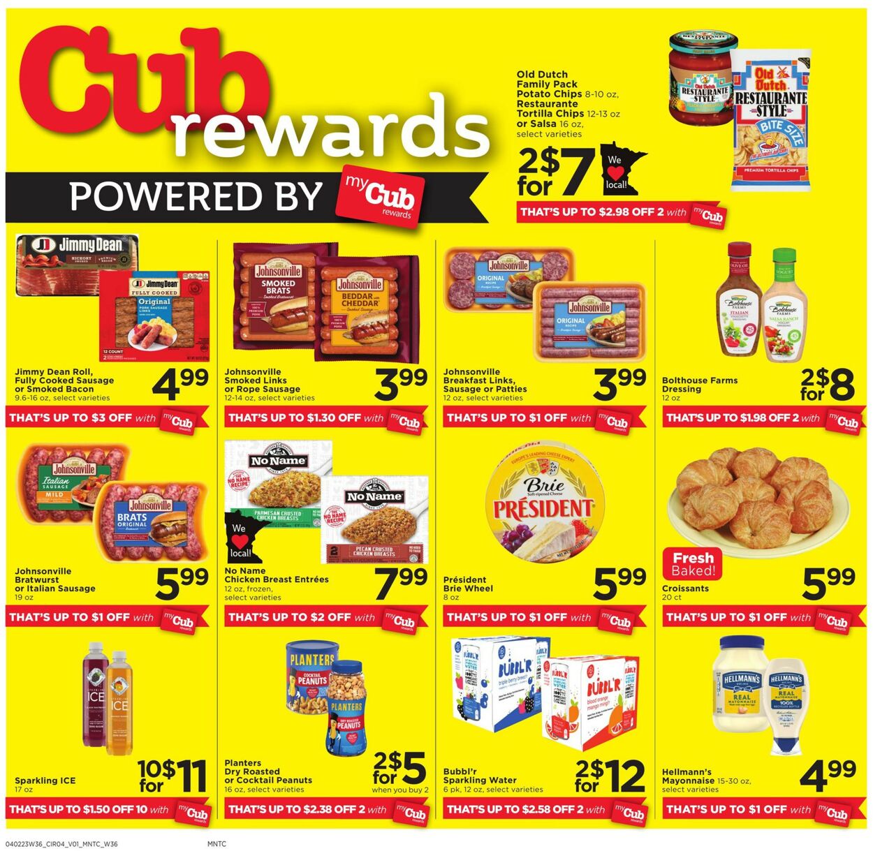 Cub Foods Weekly Ad Circular - valid 04/02-04/09/2023 (Page 6)