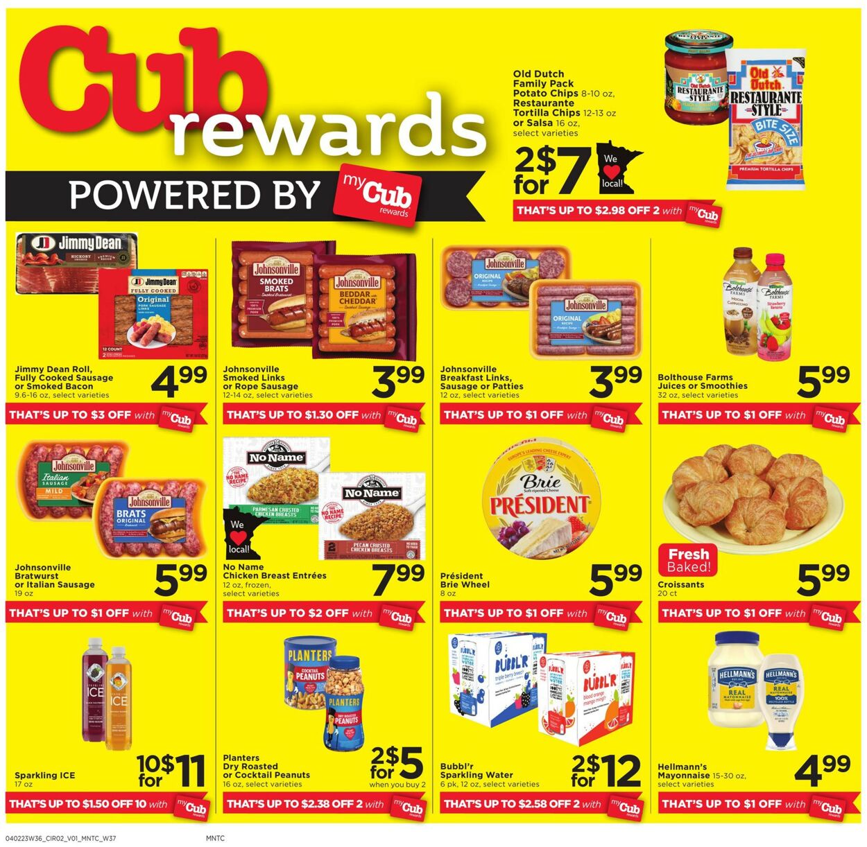 Cub Foods Weekly Ad Circular - valid 04/10-04/15/2023 (Page 3)
