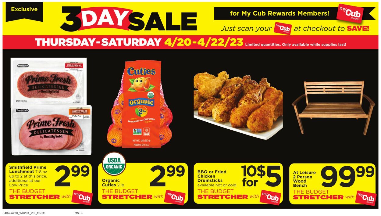Cub Foods Weekly Ad Circular - valid 04/16-04/22/2023 (Page 4)