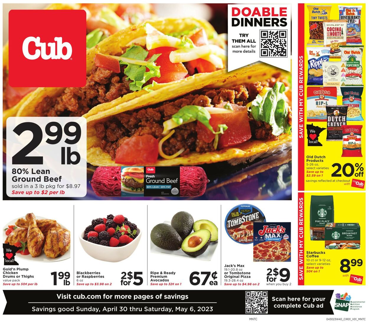 Cub Foods Weekly Ad Circular - valid 04/30-05/06/2023