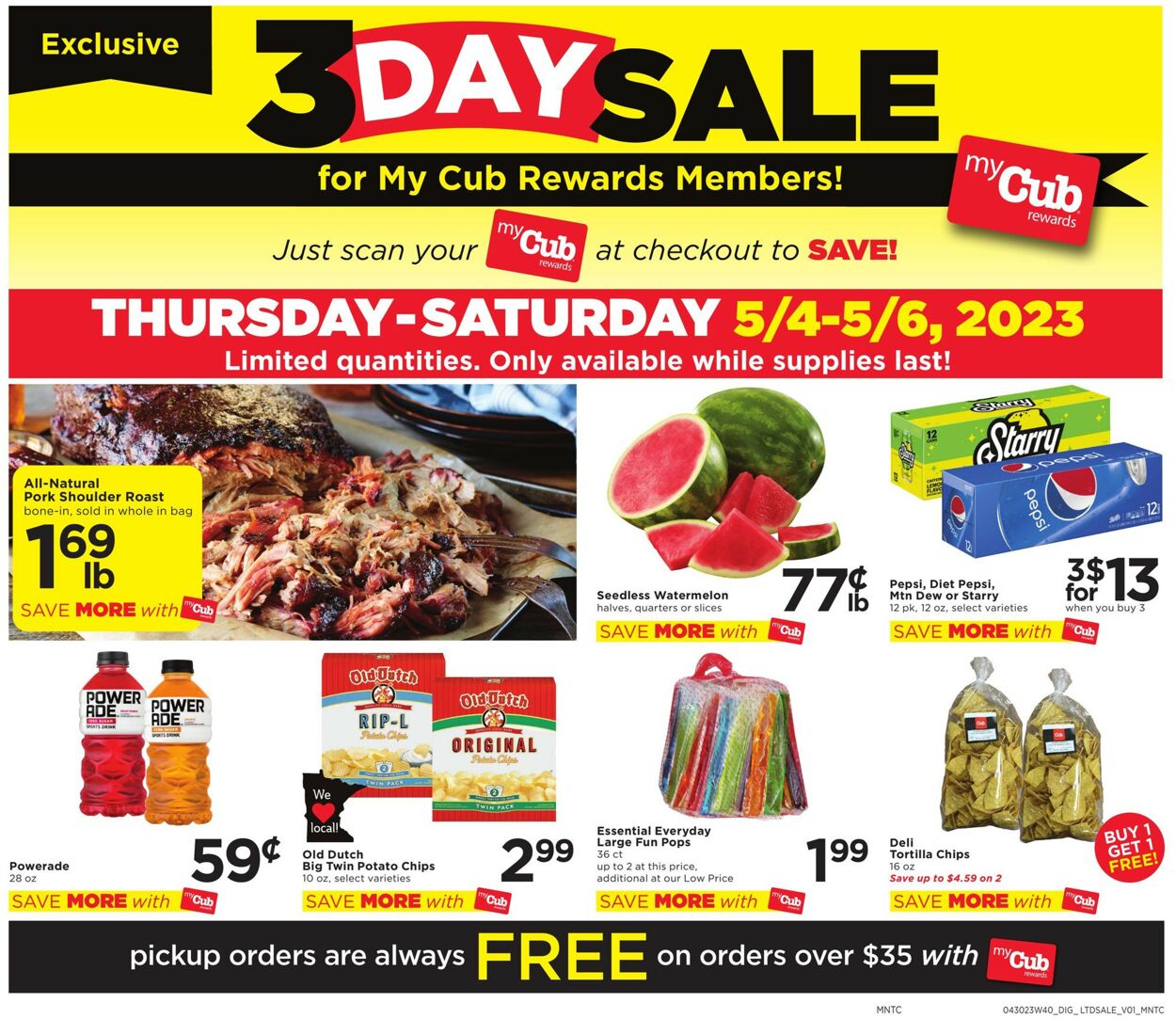 Cub Foods Weekly Ad Circular - valid 04/30-05/06/2023 (Page 17)