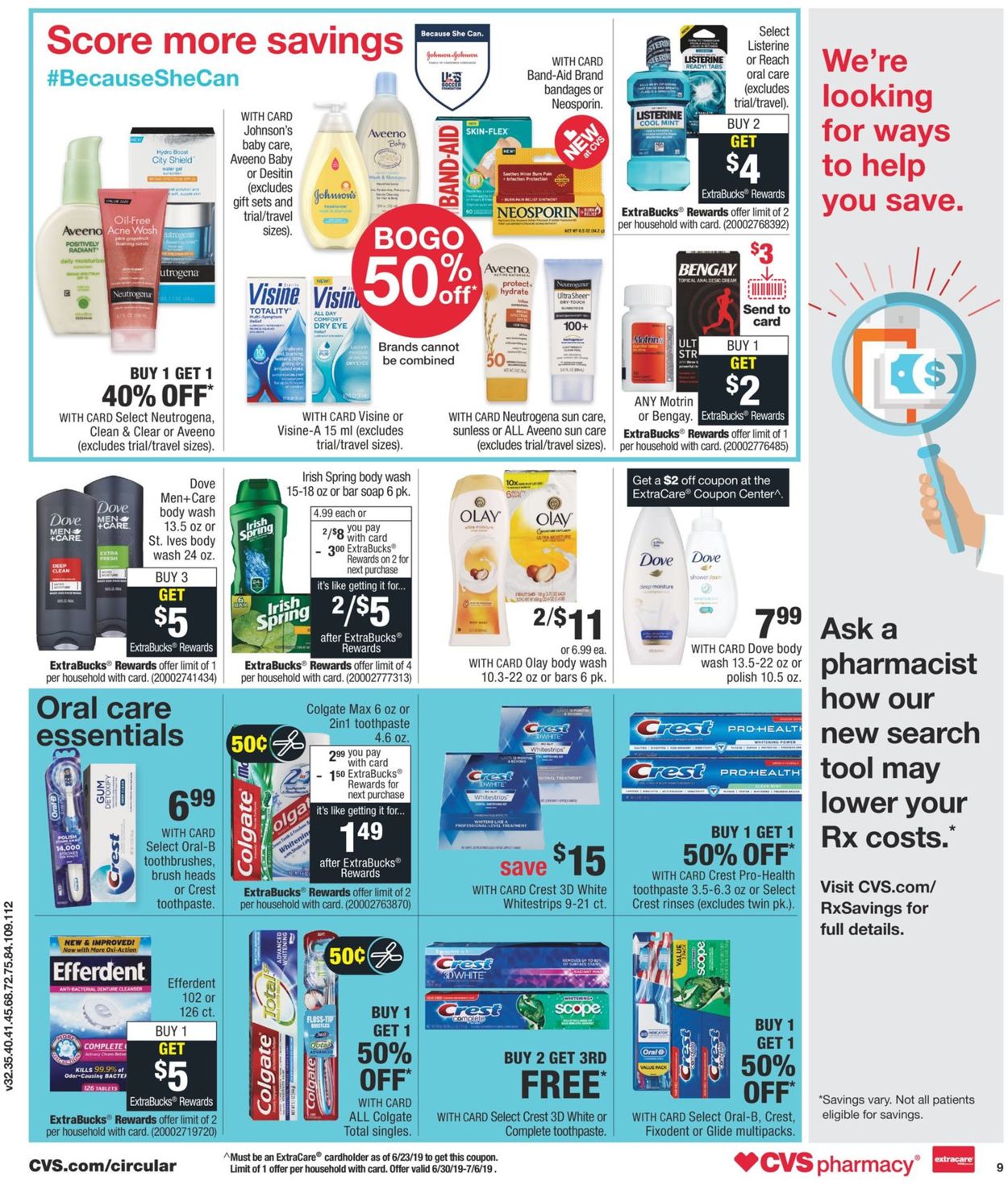 CVS Pharmacy Weekly Ad Circular - valid 06/30-07/06/2019 (Page 12)