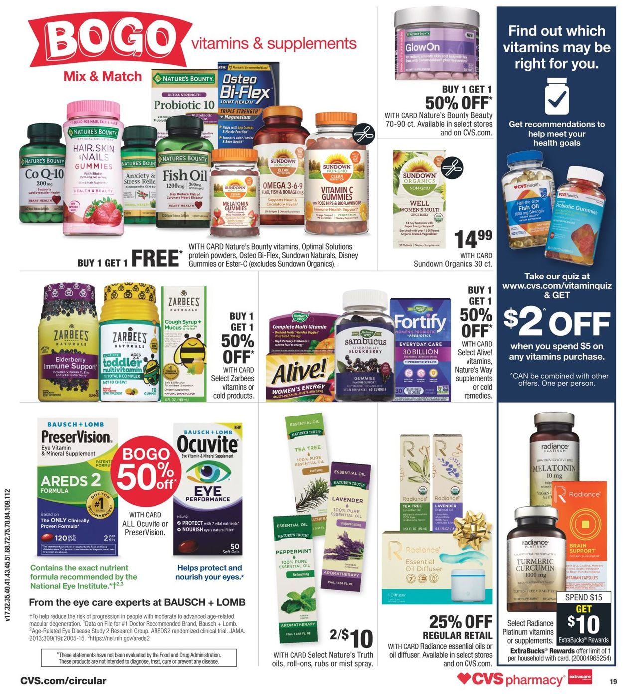CVS Pharmacy Weekly Ad Circular - valid 12/01-12/07/2019 (Page 23)