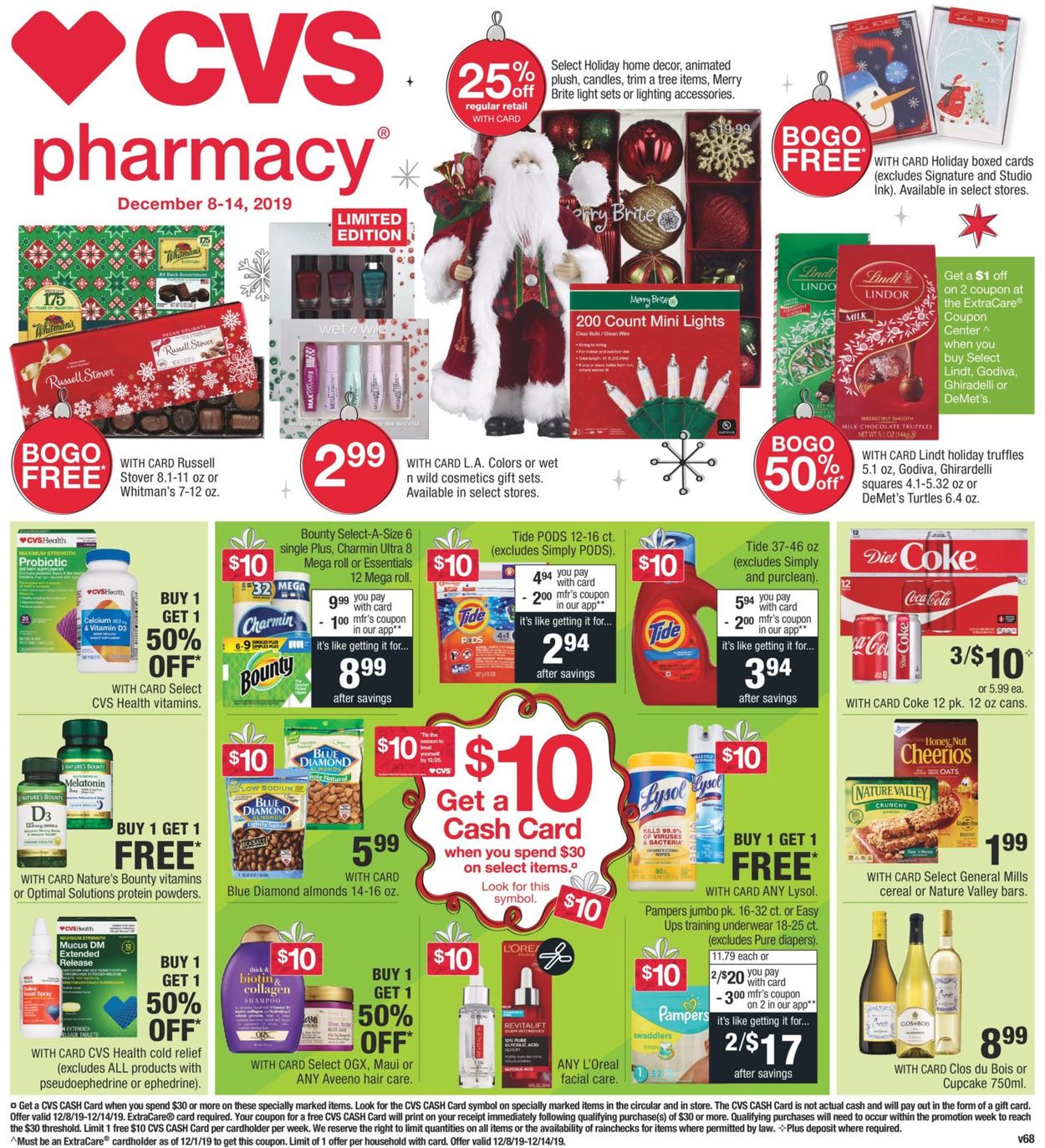 CVS Pharmacy - Holiday Ad 2019 Weekly Ad Circular - valid 12/08-12/14/2019