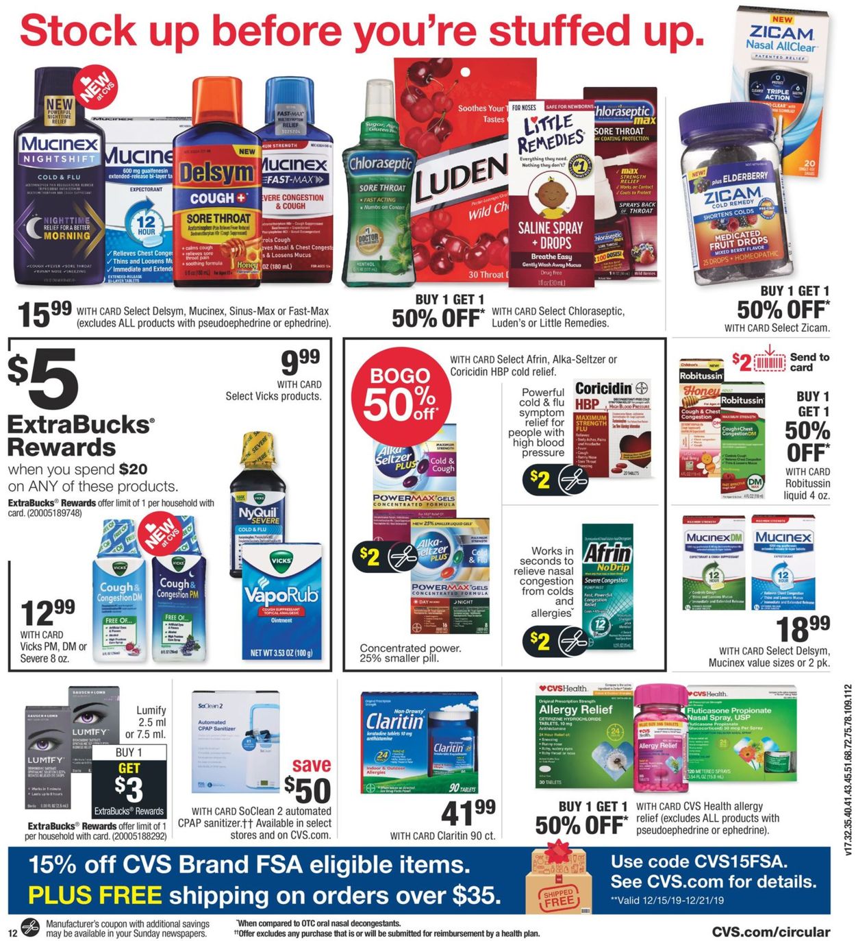 CVS Pharmacy - Holiday Ad 2019 Weekly Ad Circular - valid 12/15-12/21/2019 (Page 14)
