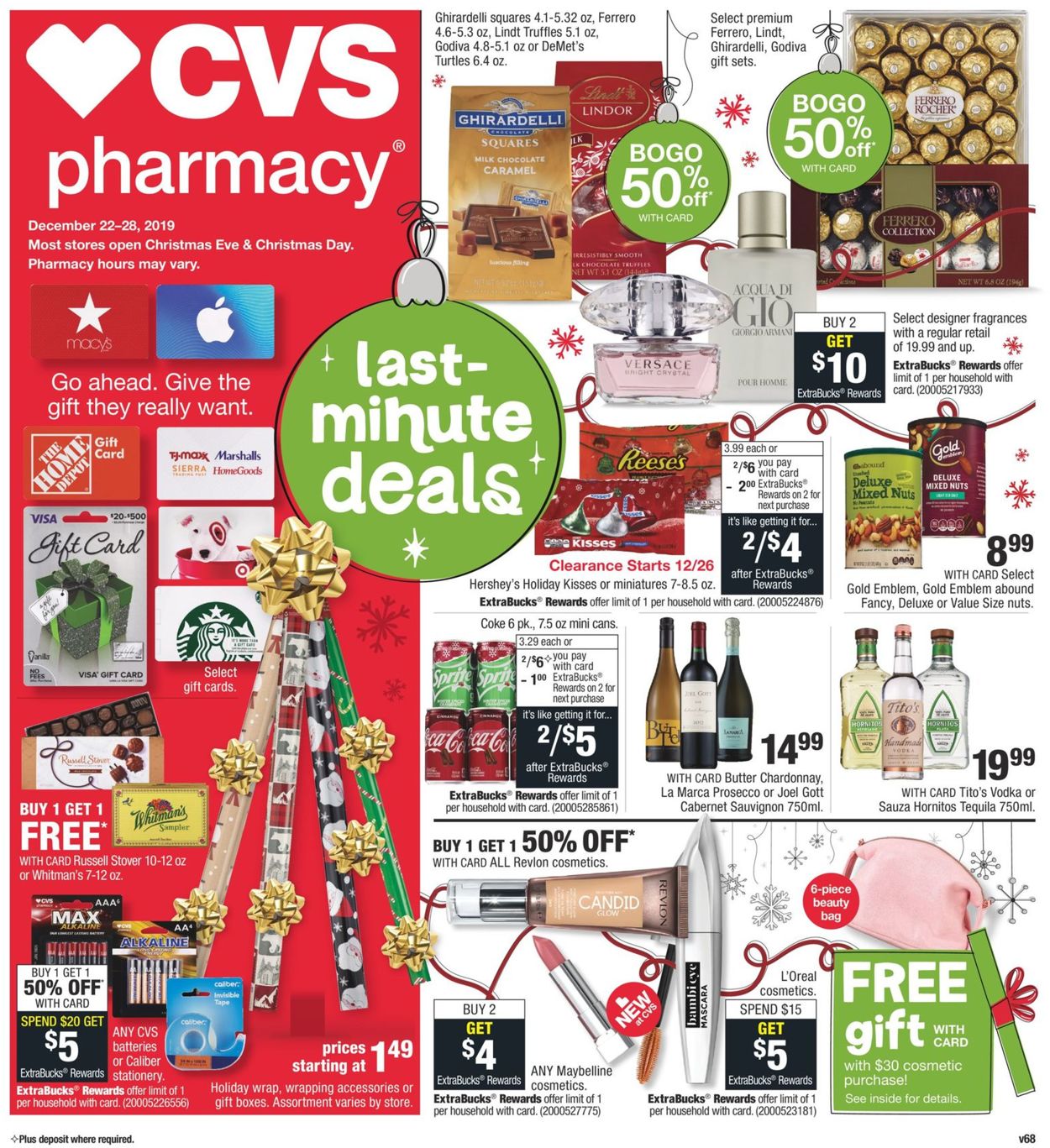 CVS Pharmacy - Christmas Ad 2019 Weekly Ad Circular - valid 12/22-12/28/2019