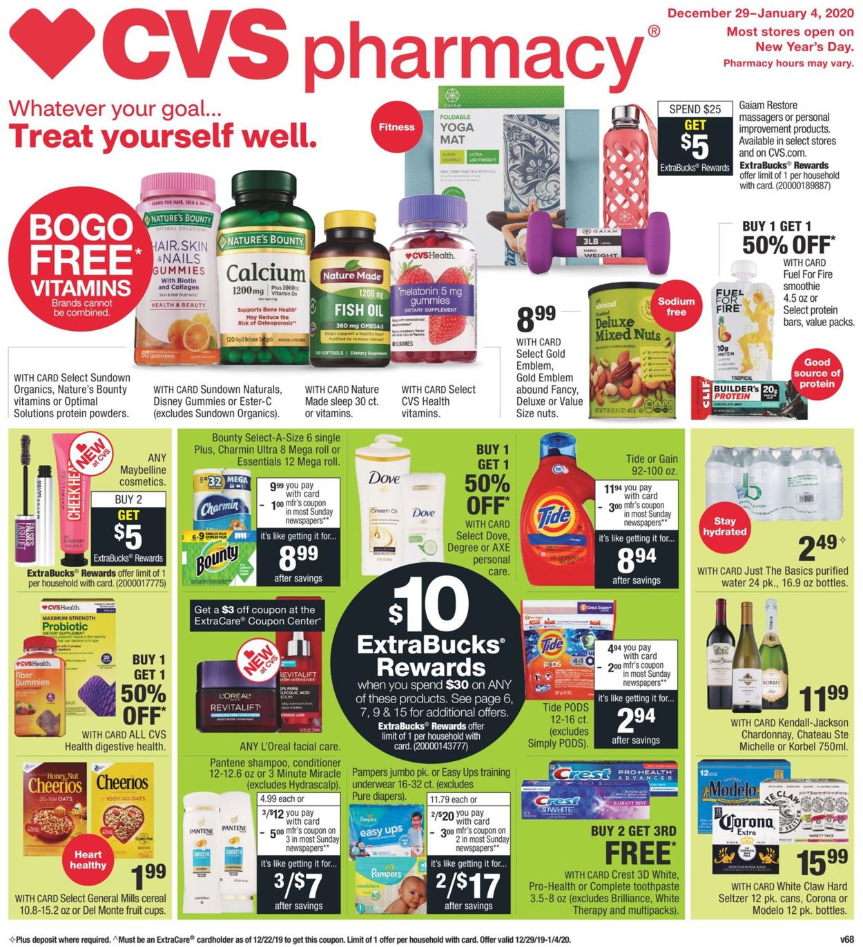 CVS Pharmacy Weekly Ad Circular - valid 12/29-01/04/2020