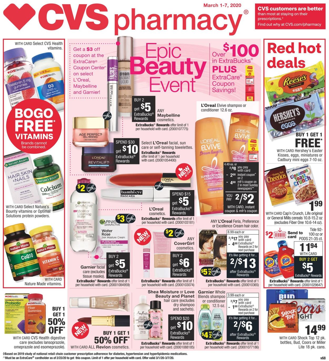 CVS Pharmacy Weekly Ad Circular - valid 03/01-03/07/2020