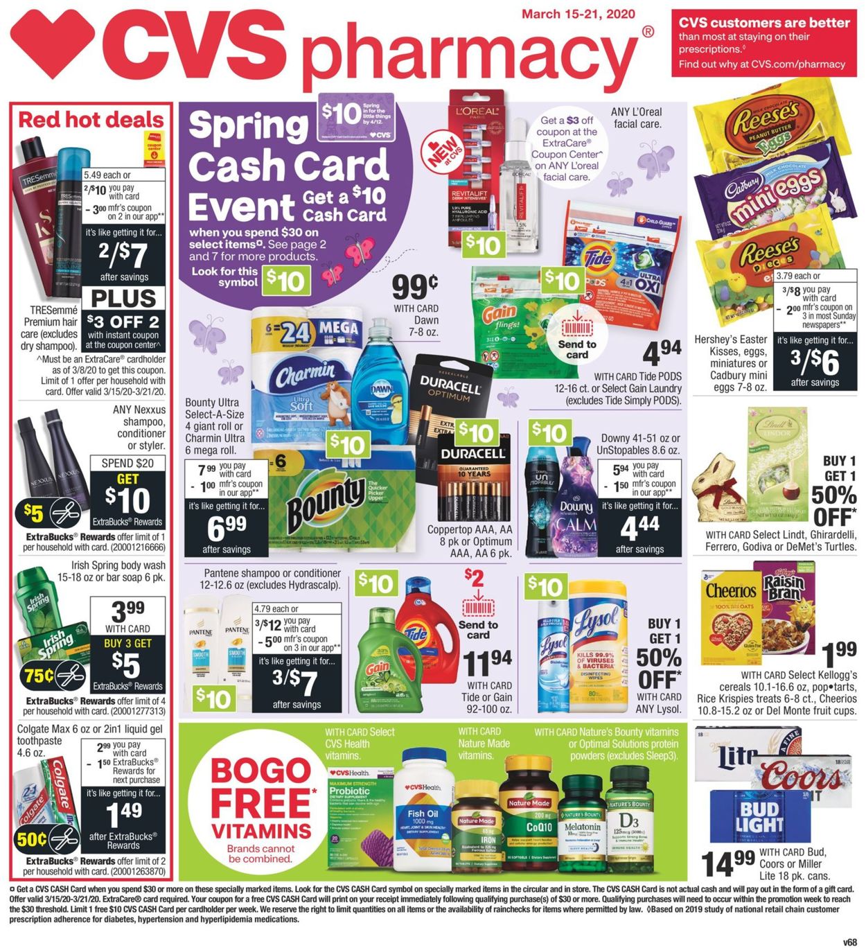 CVS Pharmacy Weekly Ad Circular - valid 03/15-03/21/2020