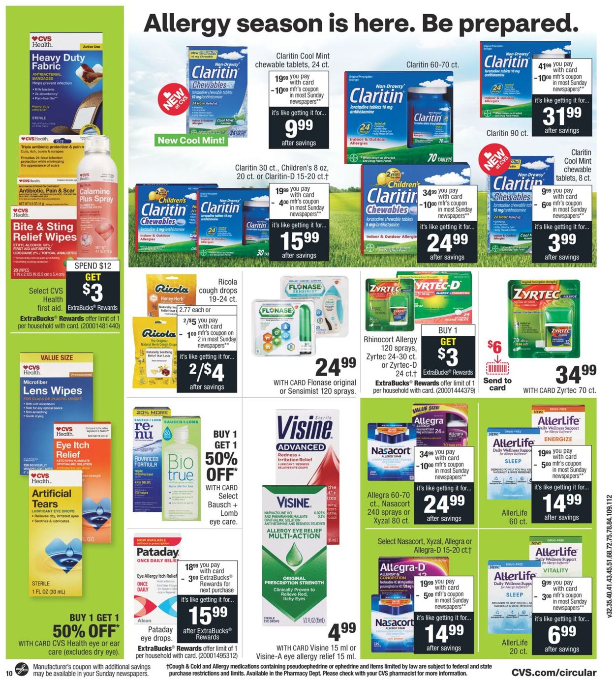 CVS Pharmacy Weekly Ad Circular - valid 03/29-04/04/2020 (Page 12)