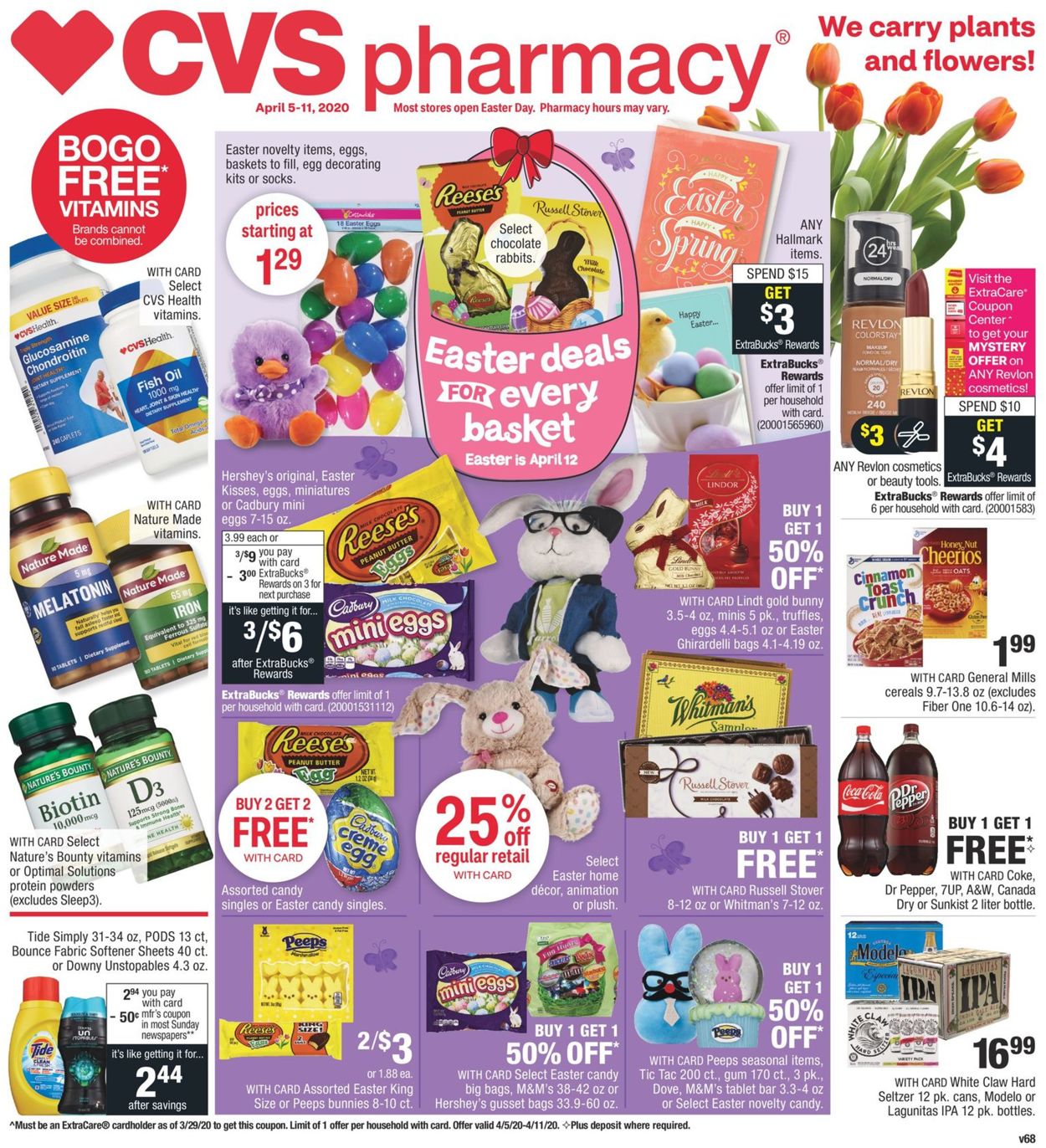 CVS Pharmacy Weekly Ad Circular - valid 04/05-04/11/2020