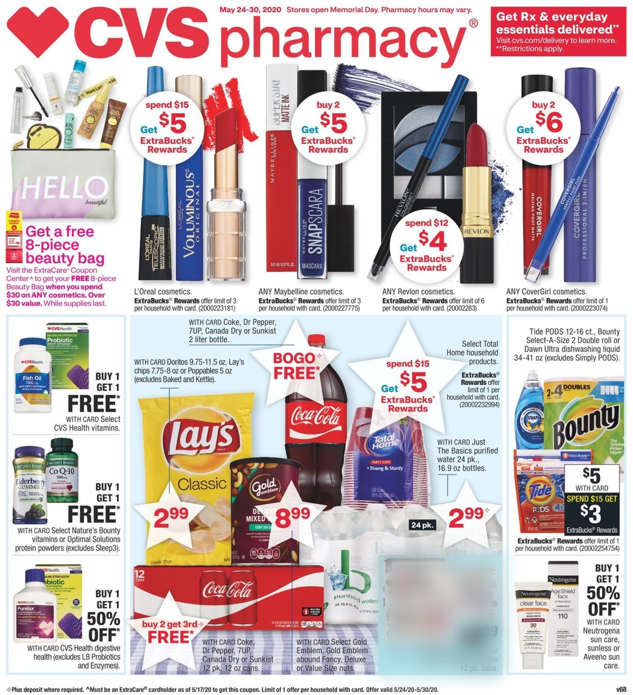 CVS Pharmacy Weekly Ad Circular - valid 05/24-05/30/2020