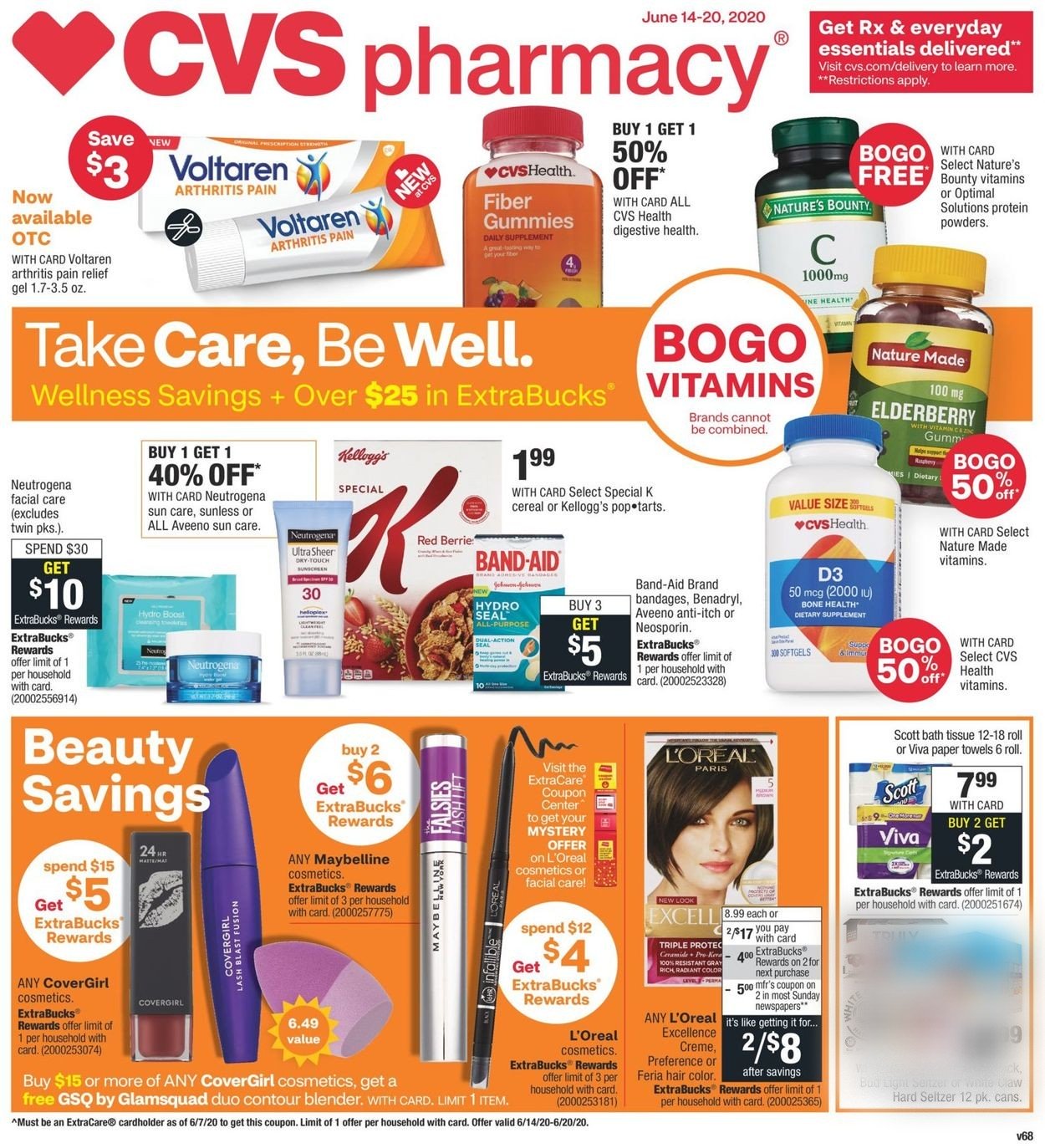 CVS Pharmacy Weekly Ad Circular - valid 06/14-06/20/2020
