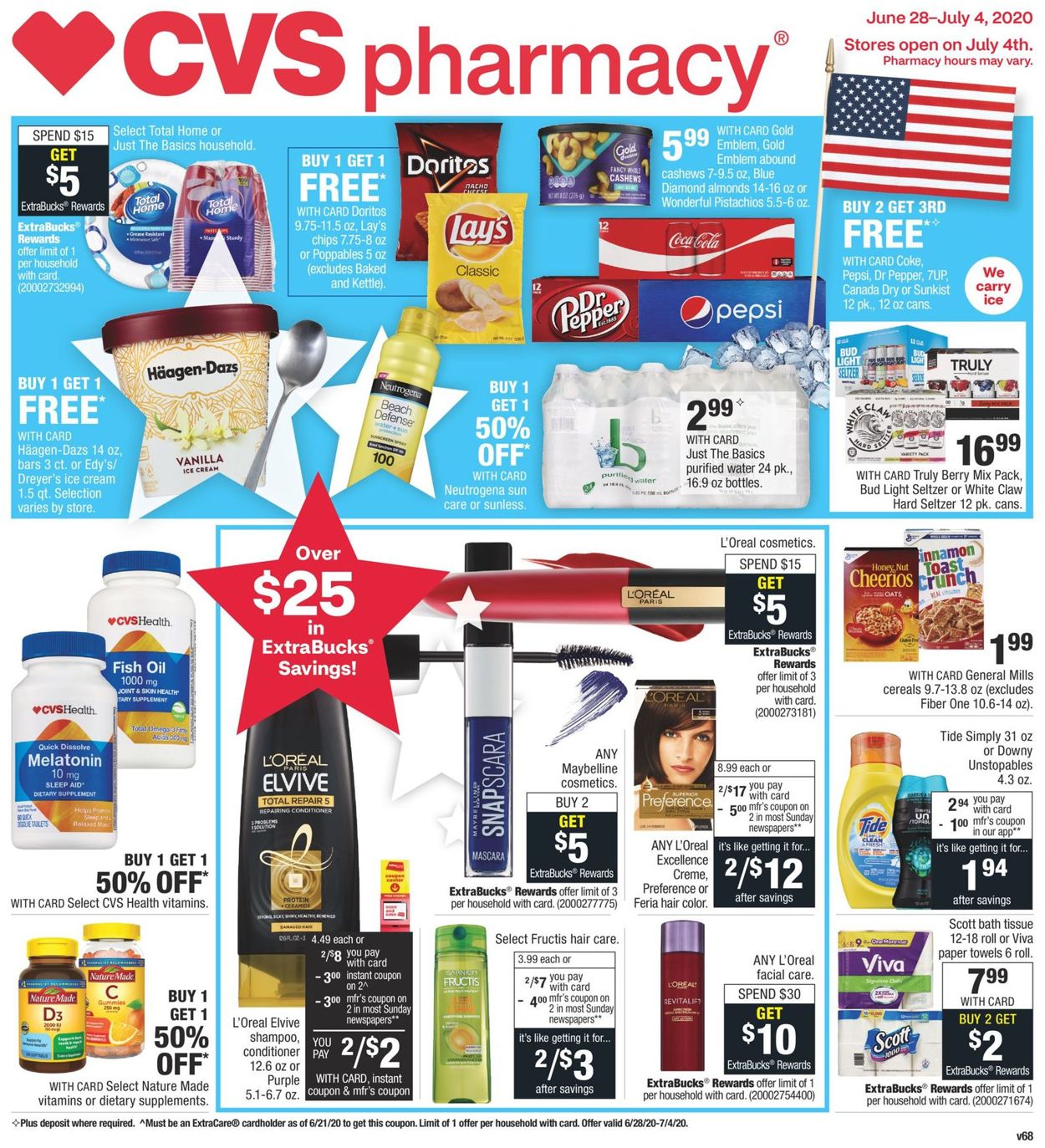 CVS Pharmacy Weekly Ad Circular - valid 06/28-07/04/2020