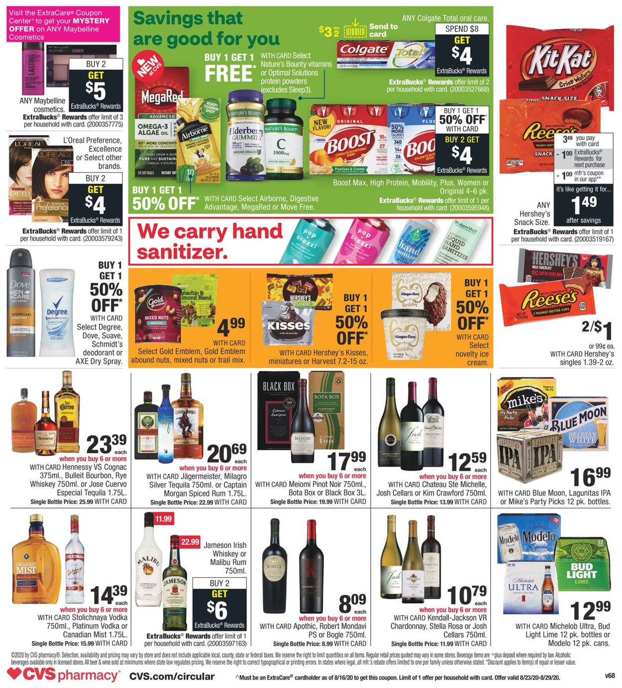 CVS Pharmacy Weekly Ad Circular - valid 08/23-08/29/2020 (Page 2)