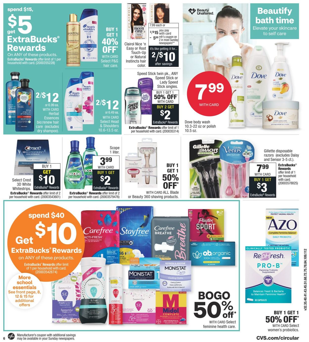 CVS Pharmacy Weekly Ad Circular - valid 08/23-08/29/2020 (Page 7)
