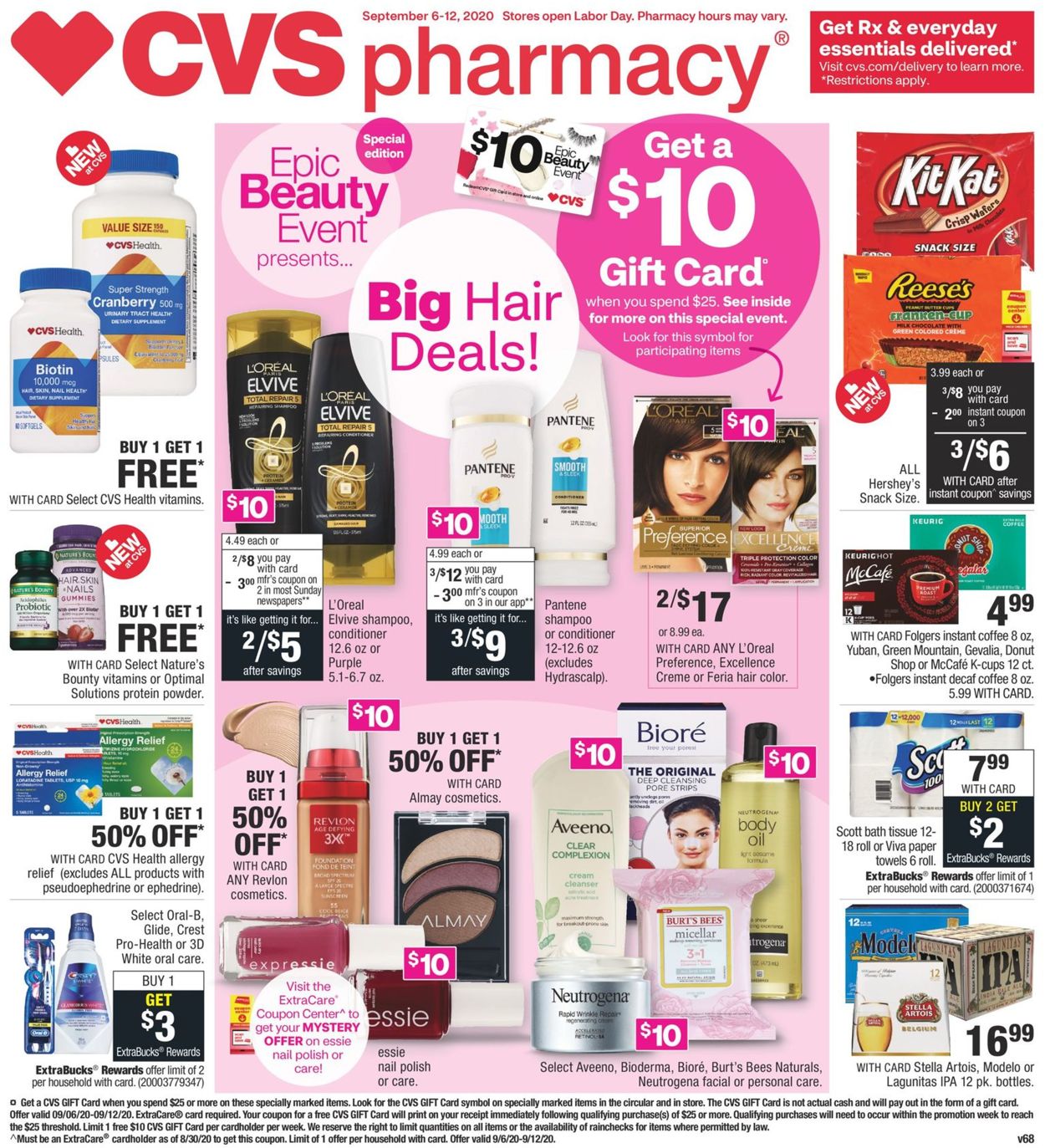 CVS Pharmacy Weekly Ad Circular - valid 09/06-09/12/2020
