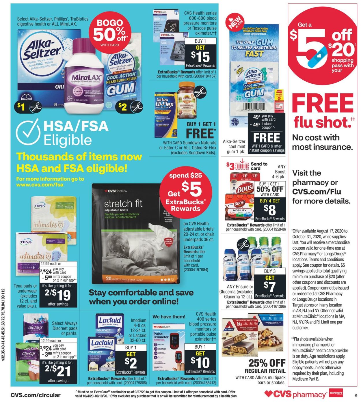 CVS Pharmacy Weekly Ad Circular - valid 10/04-10/10/2020 (Page 10)