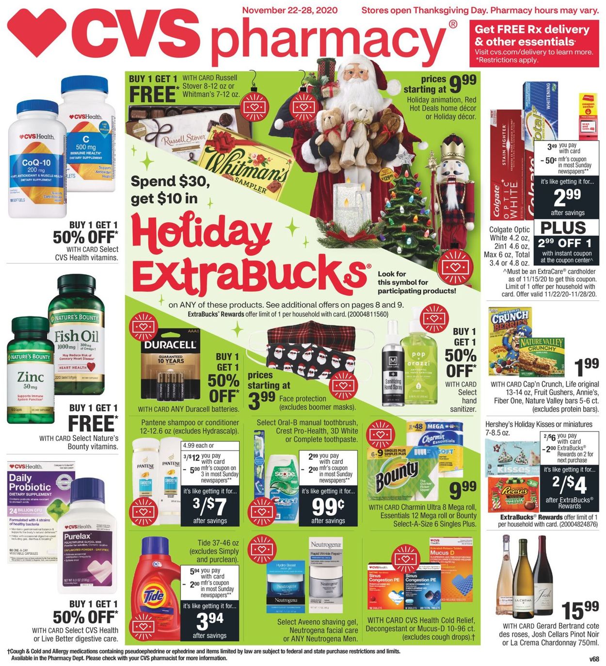 CVS Pharmacy Weekly Ad Circular - valid 11/22-11/28/2020