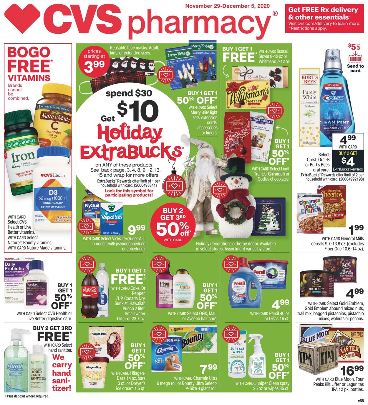 CVS Pharmacy Black Friday 2020 Weekly Ad Circular - valid 11/29-12/05/2020