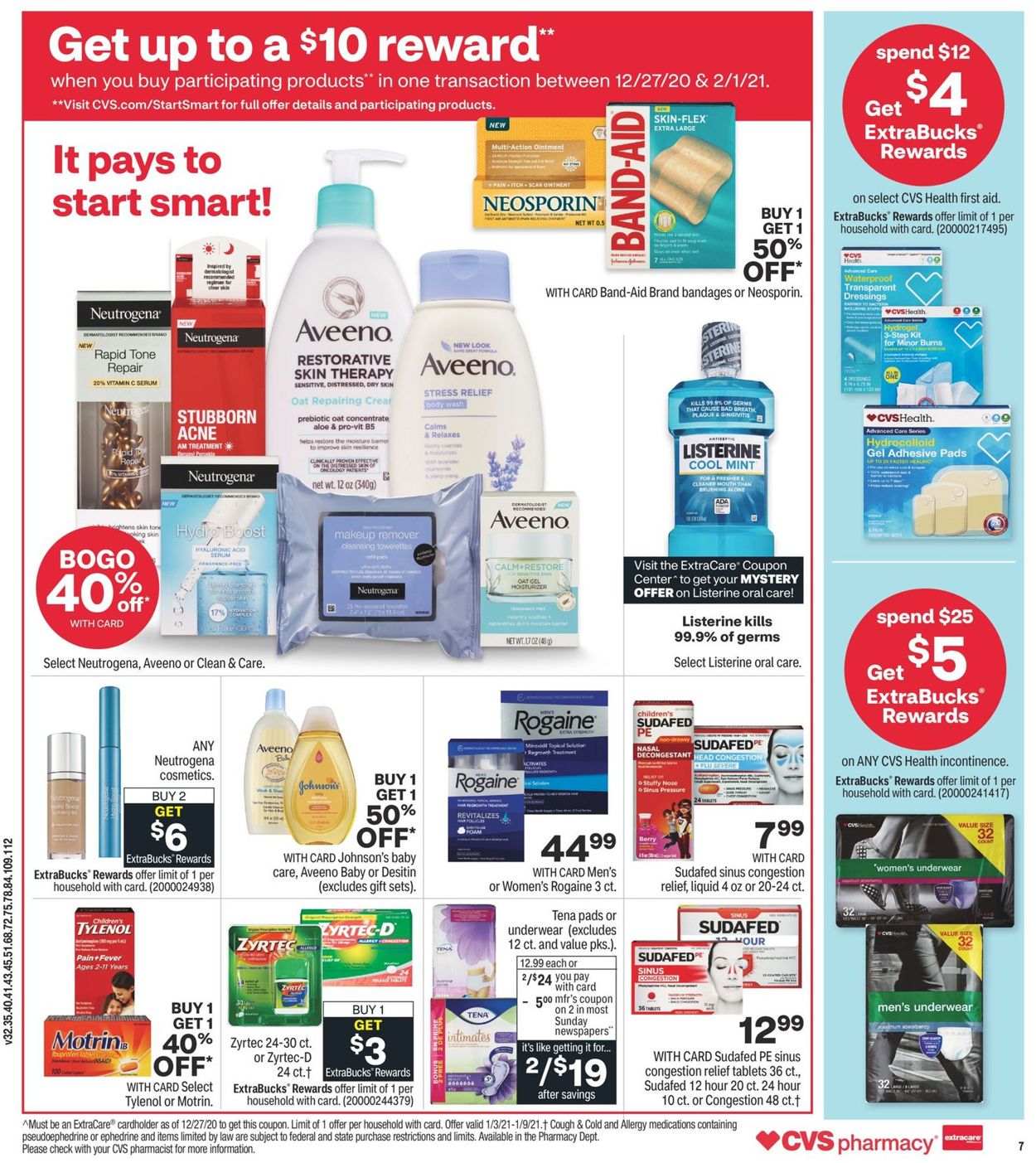 CVS Pharmacy Weekly Ad Circular - valid 01/03-01/09/2021 (Page 10)