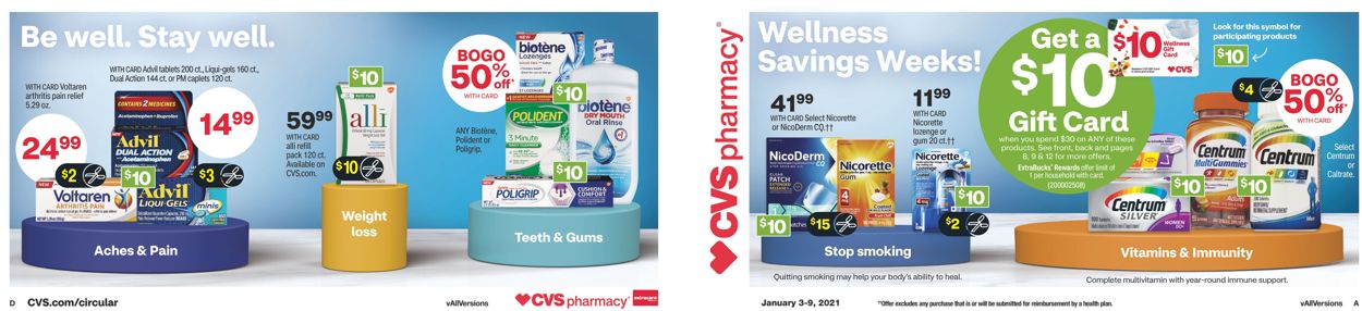 CVS Pharmacy Weekly Ad Circular - valid 01/03-01/09/2021 (Page 19)