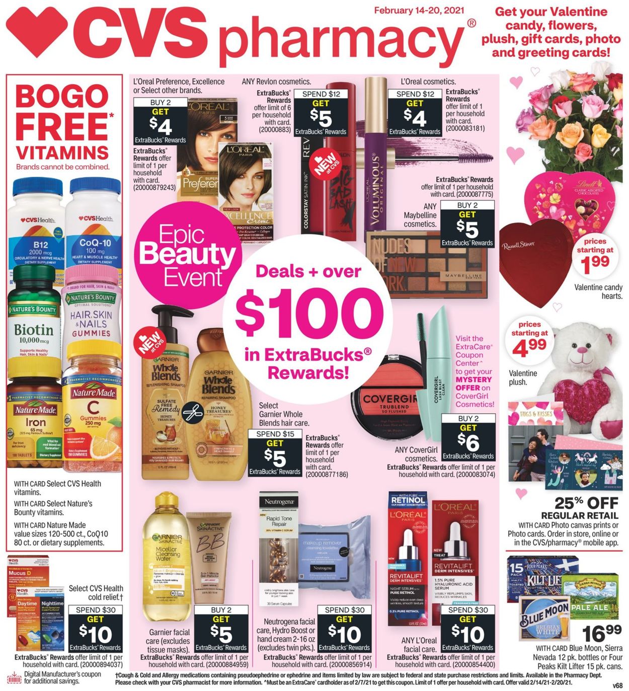 CVS Pharmacy Weekly Ad Circular - valid 02/14-02/21/2021