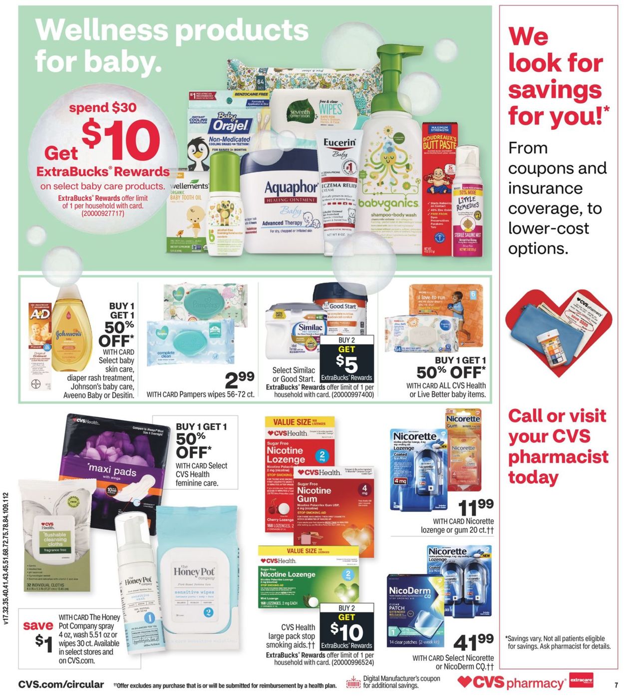 CVS Pharmacy Weekly Ad Circular - valid 02/21-02/27/2021 (Page 10)