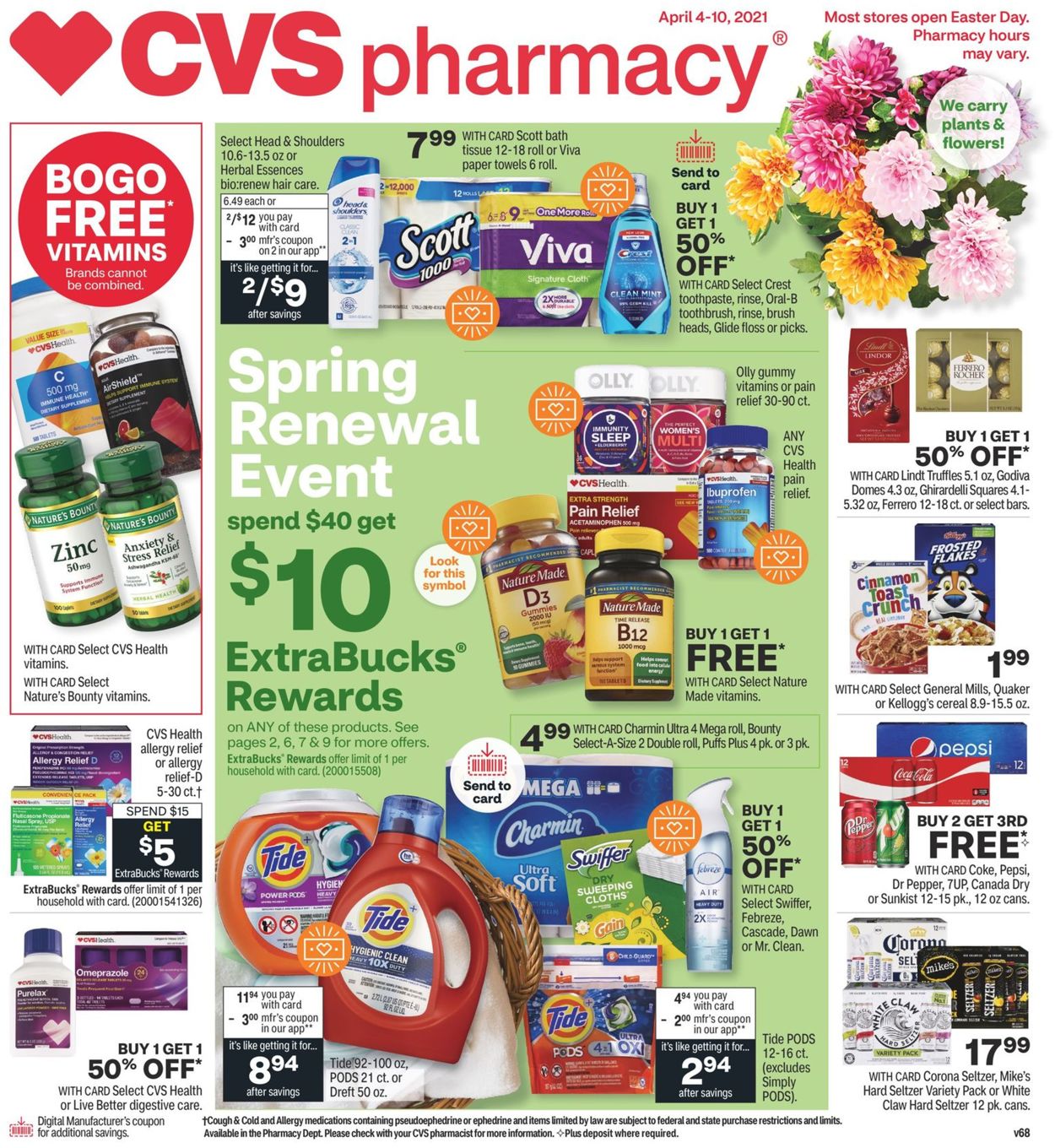 CVS Pharmacy - Easter 2021 Ad Weekly Ad Circular - valid 04/04-04/11/2021