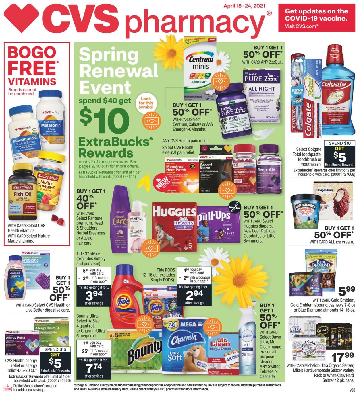 CVS Pharmacy Weekly Ad Circular - valid 04/18-04/24/2021