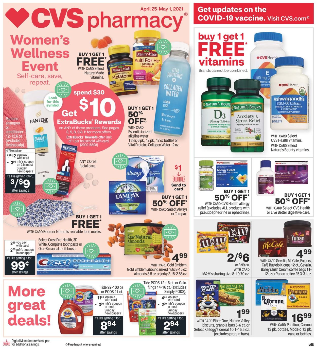 CVS Pharmacy Weekly Ad Circular - valid 04/25-05/01/2021
