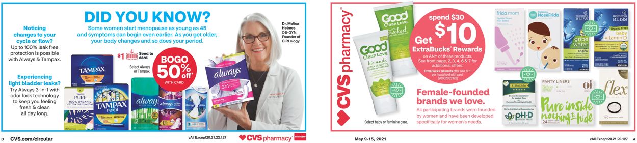 CVS Pharmacy Weekly Ad Circular - valid 05/09-05/15/2021 (Page 13)