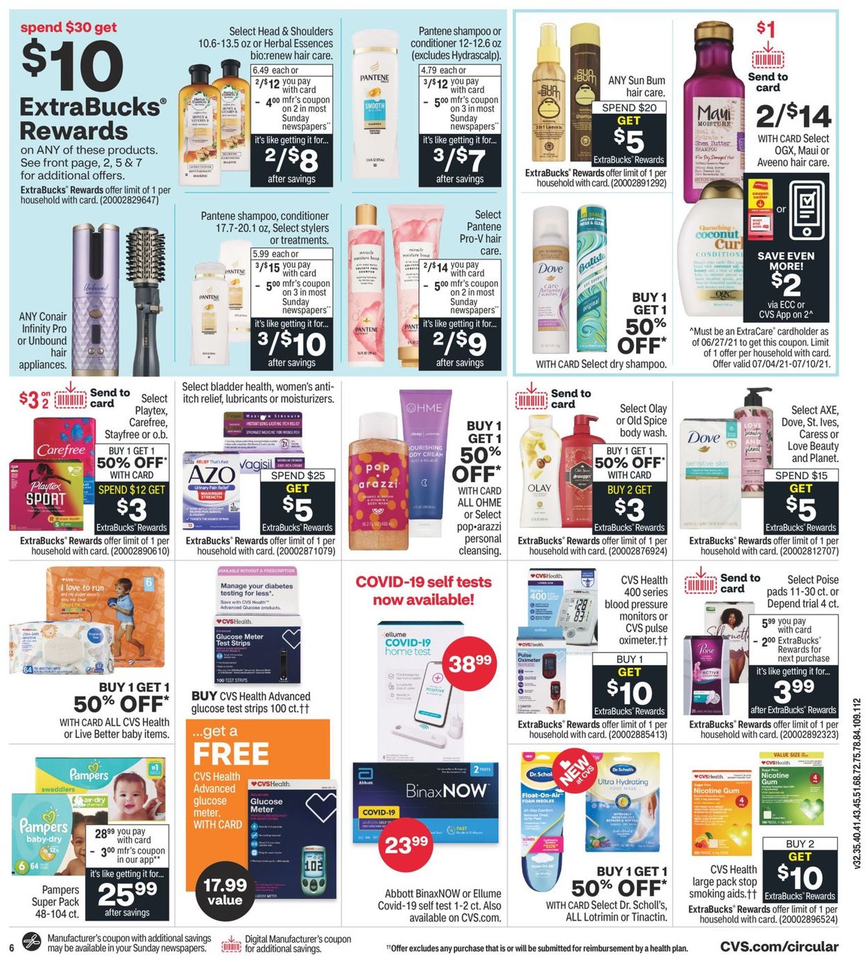 CVS Pharmacy Weekly Ad Circular - valid 07/04-07/10/2021 (Page 10)