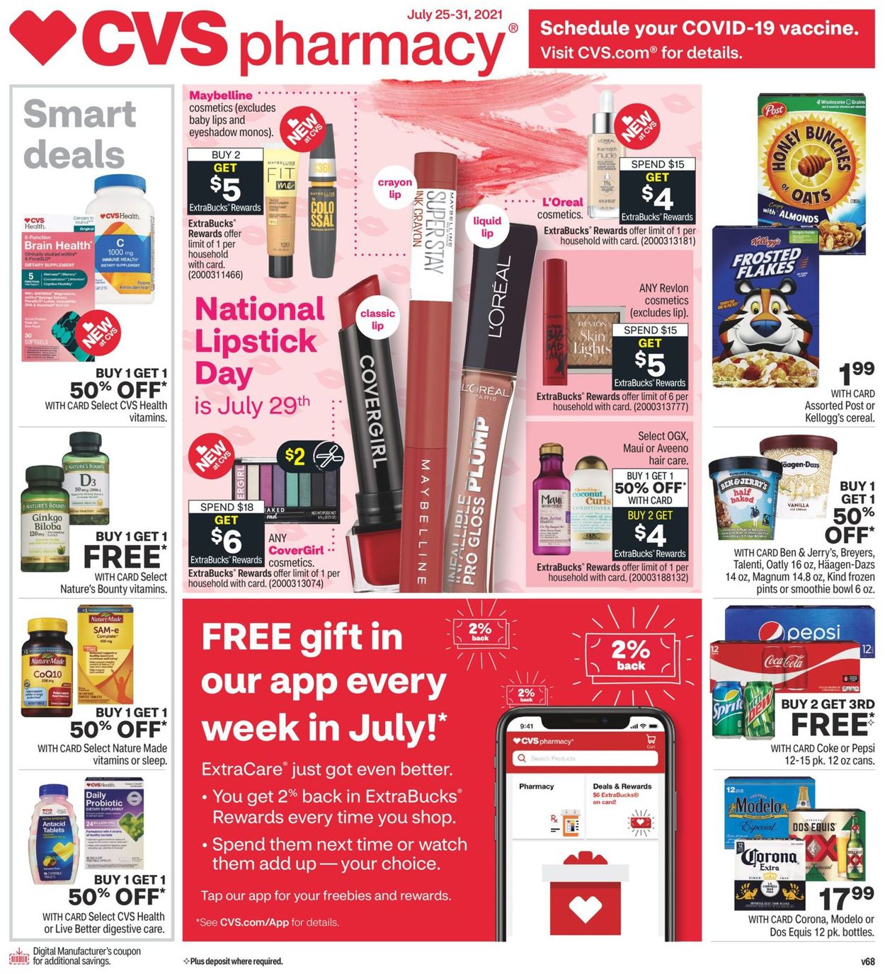 CVS Pharmacy Weekly Ad Circular - valid 07/25-08/01/2021
