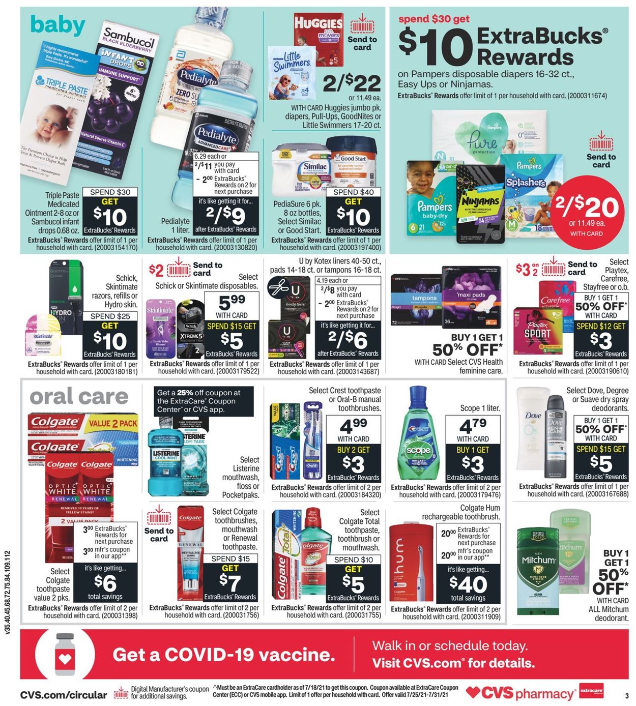 CVS Pharmacy Weekly Ad Circular - valid 07/25-08/01/2021 (Page 6)