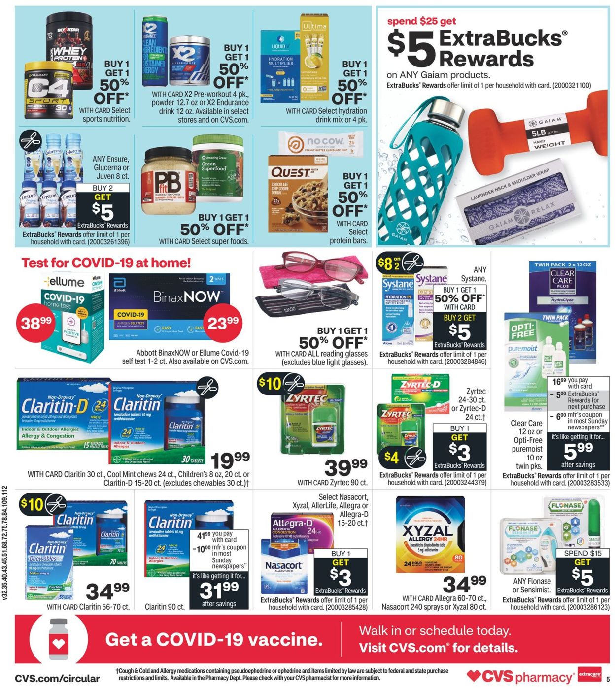 CVS Pharmacy Weekly Ad Circular - valid 08/01-08/07/2021 (Page 7)