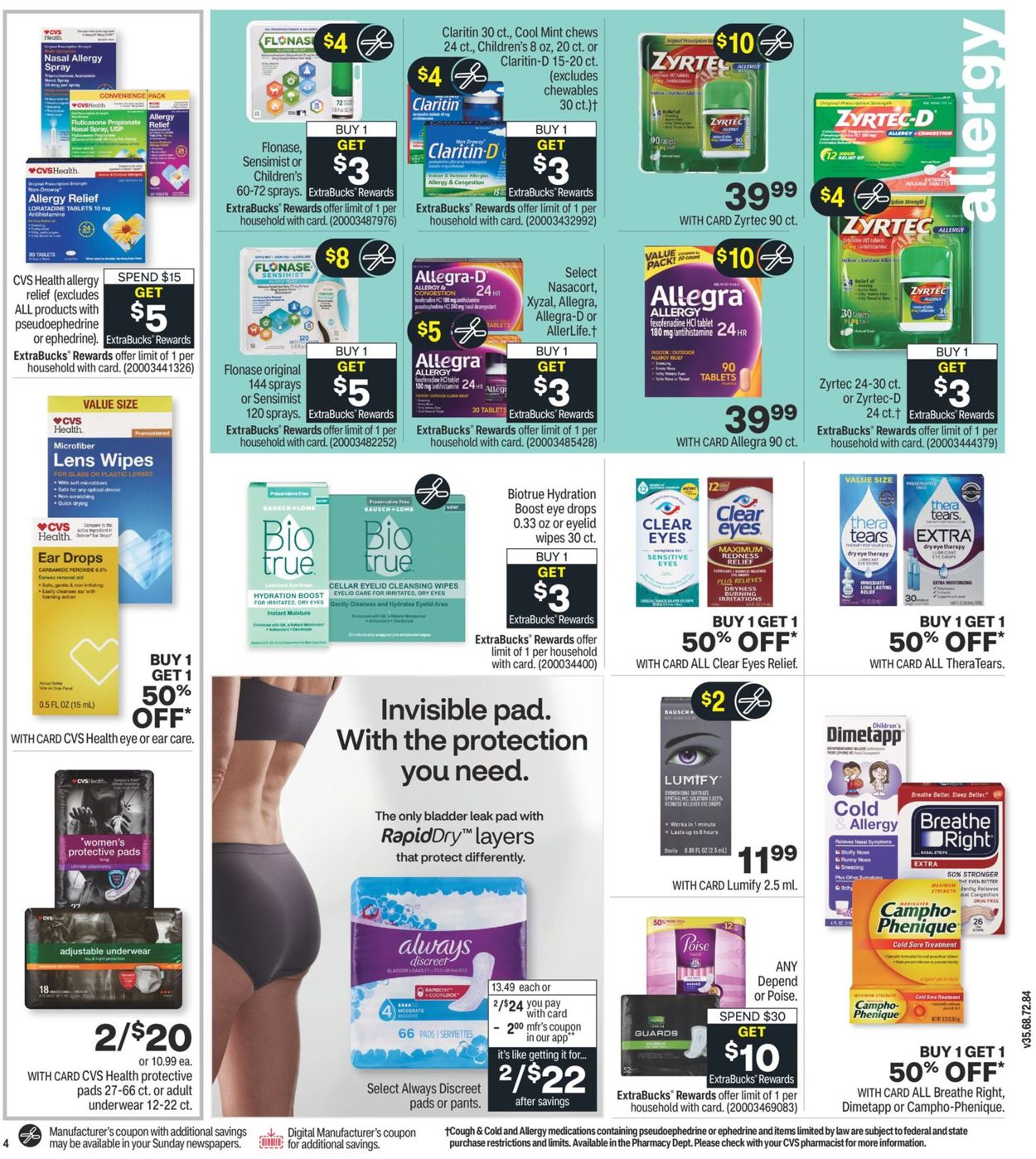 CVS Pharmacy Weekly Ad Circular - valid 08/15-08/21/2021 (Page 6)